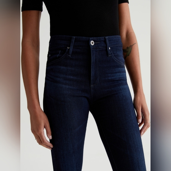AG Adriano Goldschmied "The Farrah Skinny" High Rise Jeans - Size 27R - Picture 2 of 11